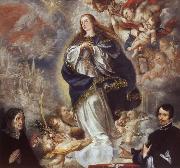 The Immaculate Conception of the Virgin,with Two Donors